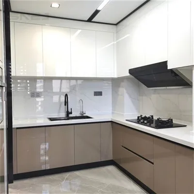 Mobili moderni di cucina lucida