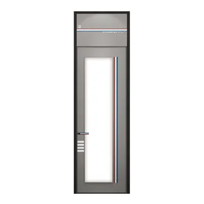 Porte interne in legno e vetro