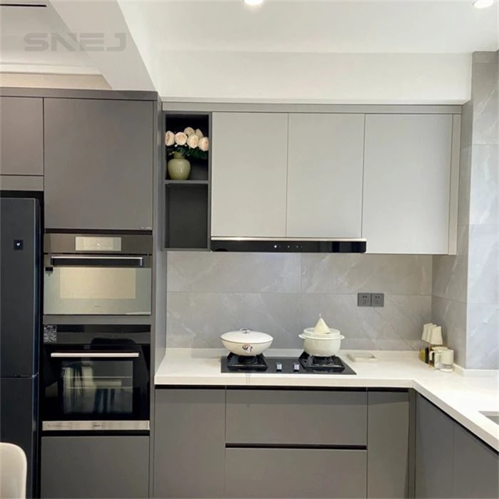 Modern Semi Custom Built In Cabinets