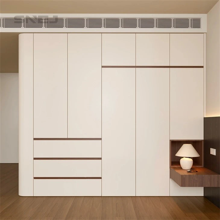 Minimalist Wall Mounted Open Wardrobe